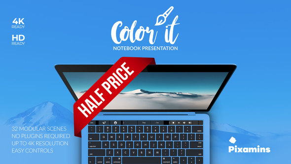 Color it Notebook Presentation - Download Videohive 21823853