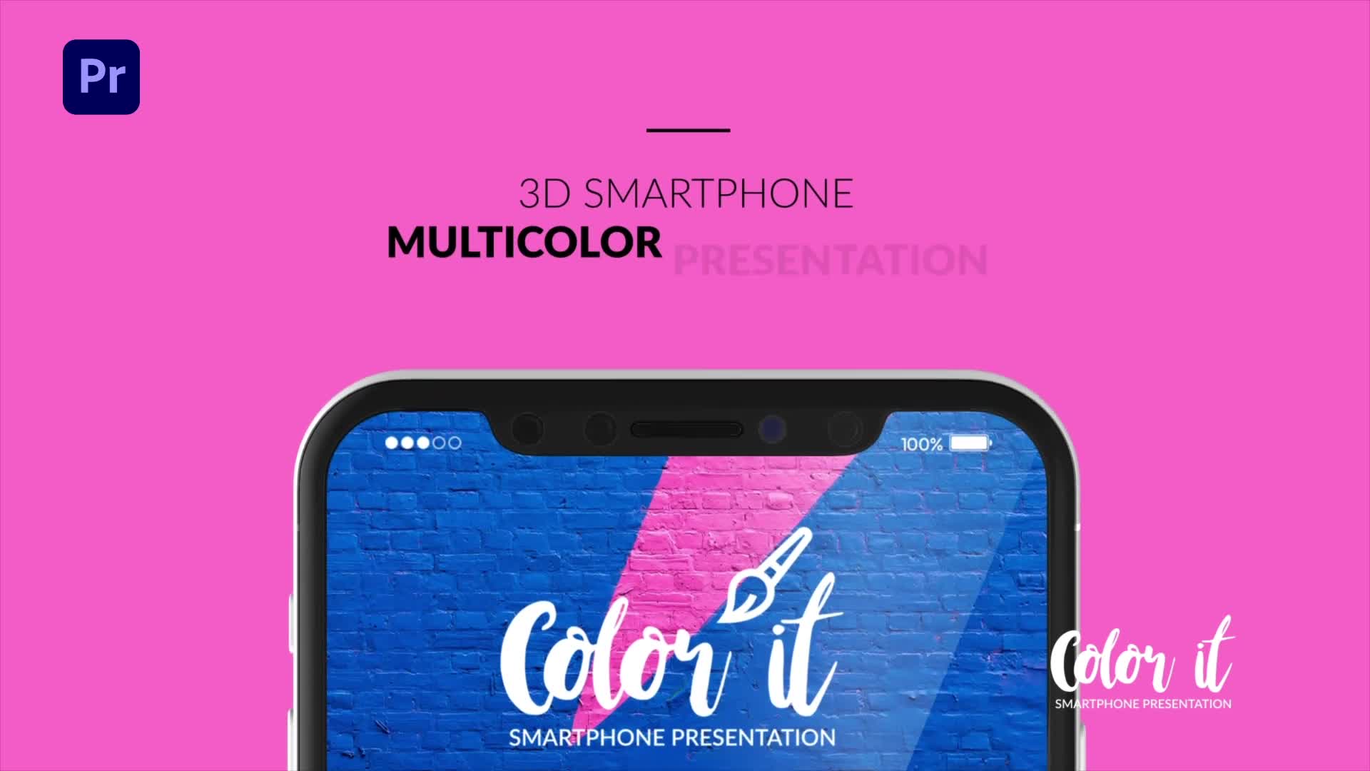 Color it Smartphone Presentation for Premiere Pro Videohive 31779980 Premiere Pro Image 1