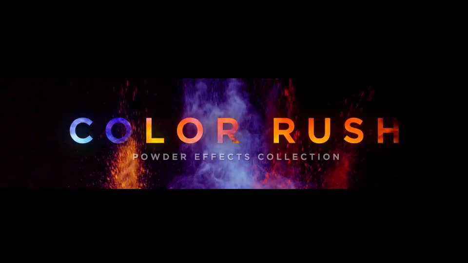 Color Rush Color Powder Explosion Collection Videohive 21797269 Motion Graphics Image 1