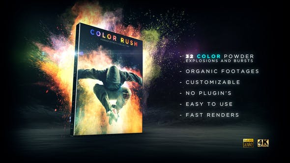 Color Rush Color Powder Explosion Collection - 21797269 Videohive Download
