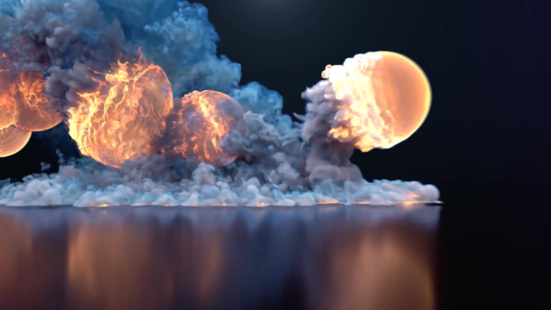 Color Smoke & Fire Asteroid Impact Logo Videohive 43414839 After Effects Image 8