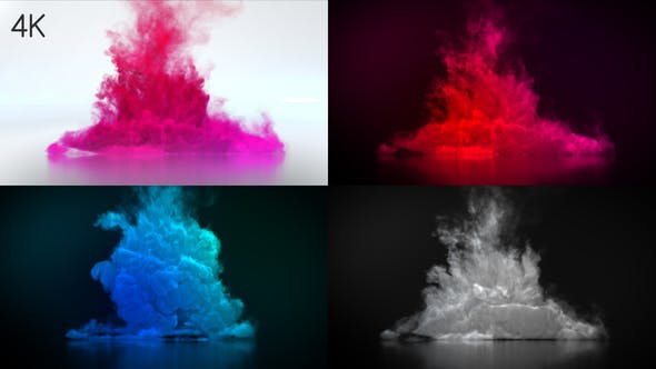 Color Smoke Logo Reveal 4 - 23214188 Videohive Download