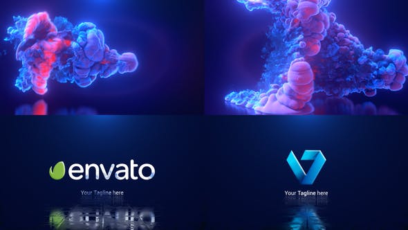 Color Smoke Logo Reveal 5 - Videohive Download 26165159