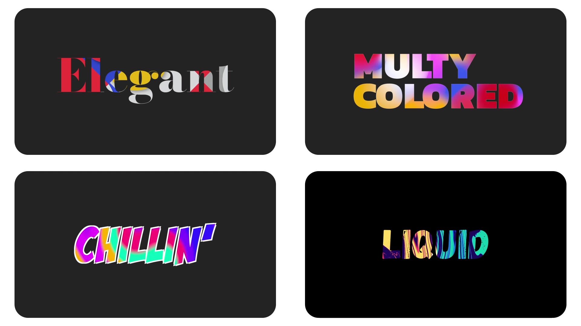 Color Titles | Final Cut Titles Videohive 29411398 Apple Motion Image 10