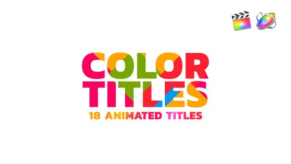 Color Titles | Final Cut Titles - 29411398 Videohive Download
