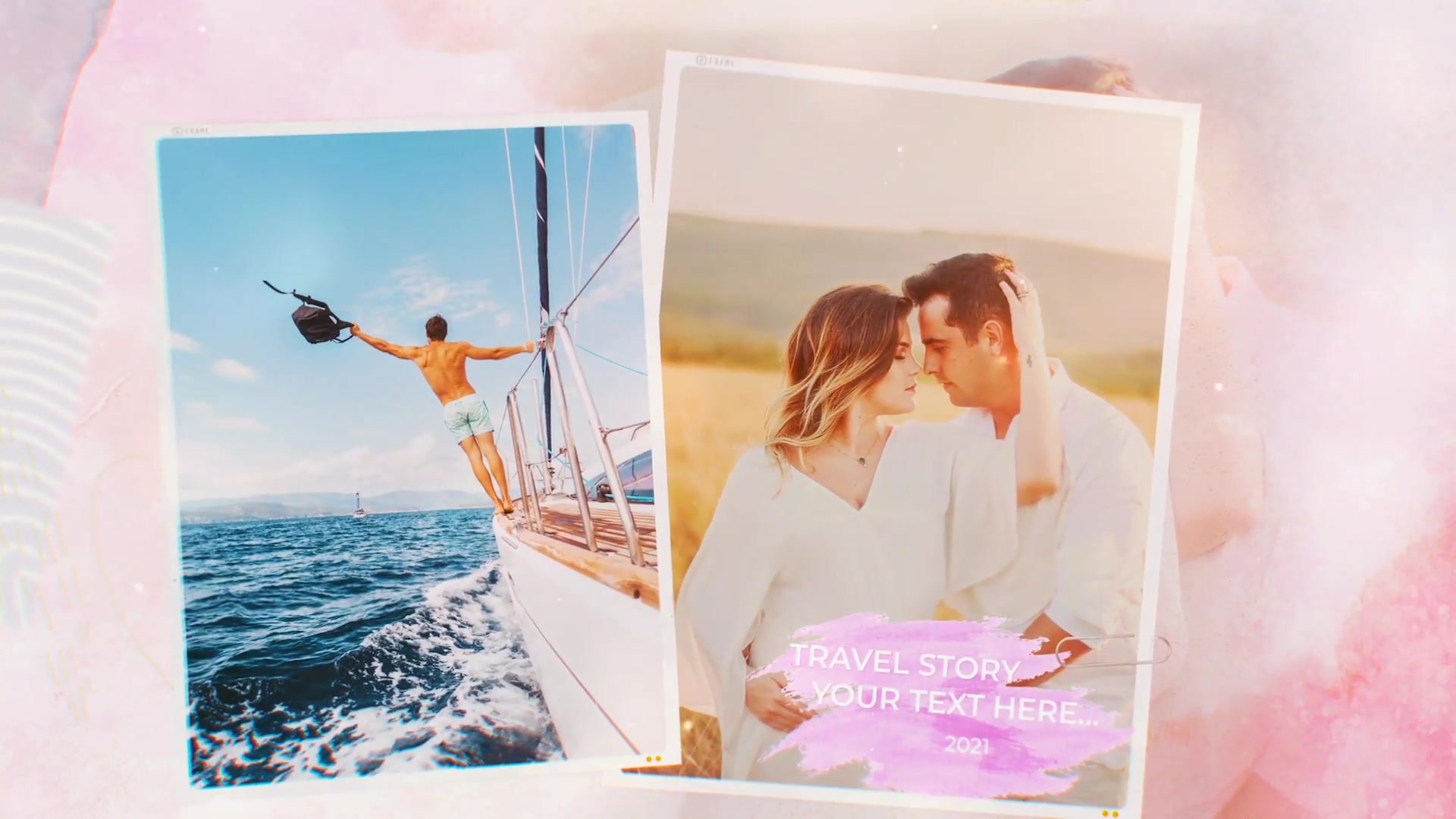 Color Travel Photo Frames Slideshow UHD Videohive 33513763 After Effects Image 11