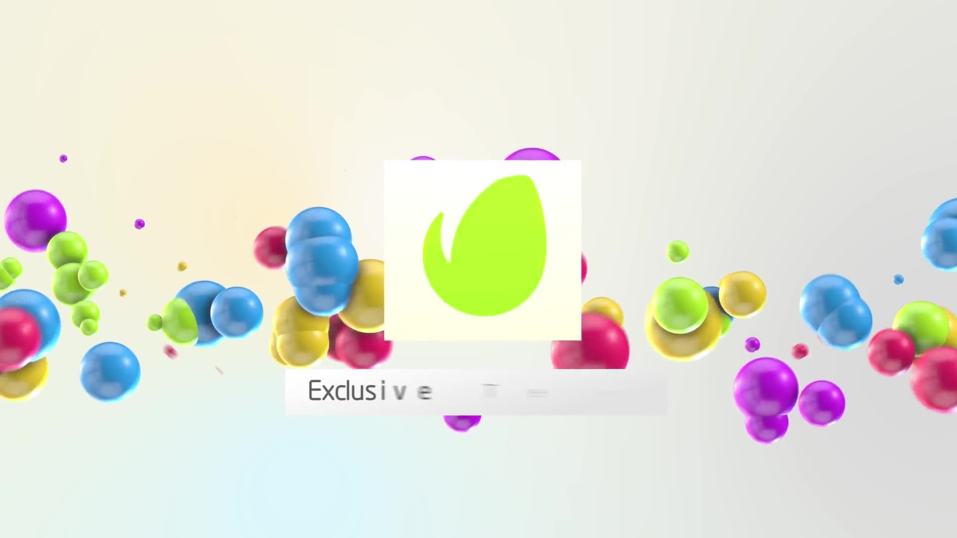 Colorful 3D Balls // Kids logo - Download Videohive 19882847