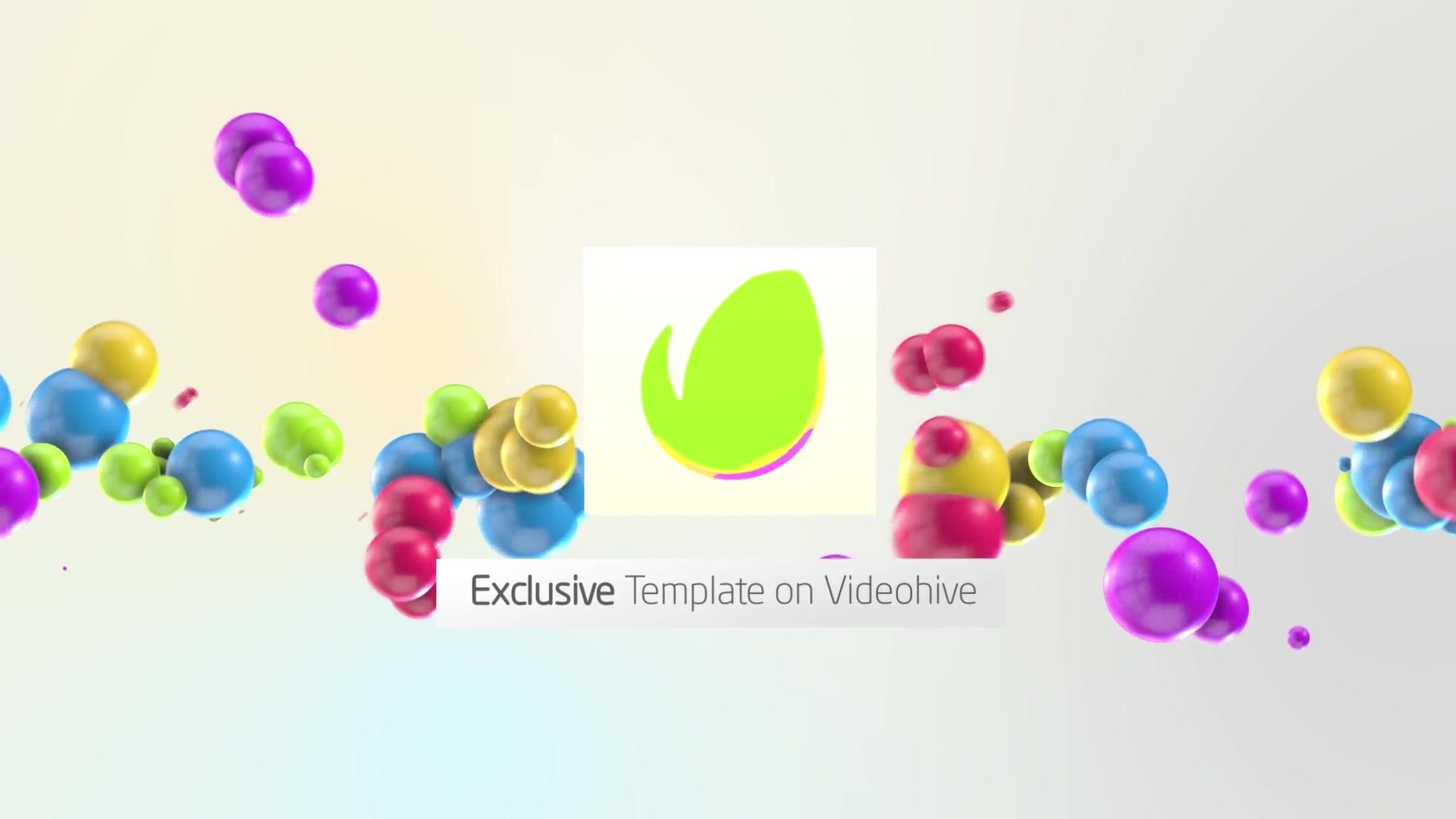 Colorful 3D Balls // Kids logo - Download Videohive 19882847