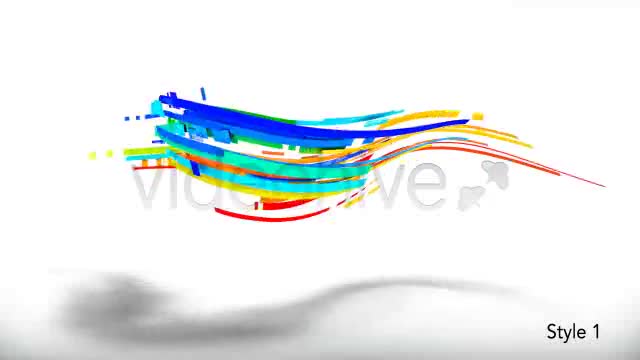 Colorful 3D Neon Lines Moving in Organic Path Videohive 4548563 Motion Graphics Image 2