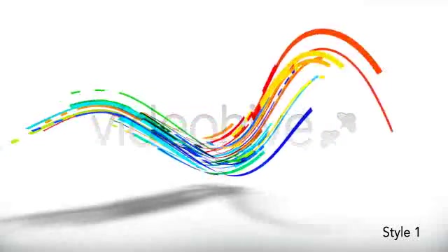 Colorful 3D Neon Lines Moving in Organic Path Videohive 4548563 Motion Graphics Image 3