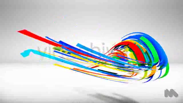 Colorful Abstract Vector Lines into 3D Logo Reveal - Download Videohive 4558828