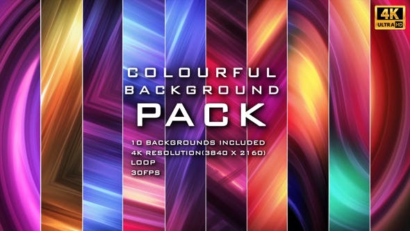 Colorful Background Pack - 26361213 Videohive Download