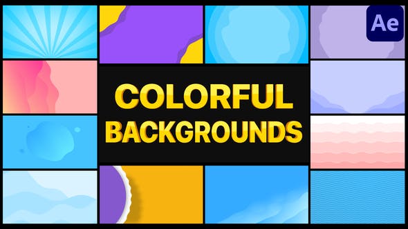 Colorful Backgrounds | After Effects - 32762317 Videohive Download