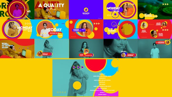 Colorful Broadcast Pack - 35210104 Download Videohive