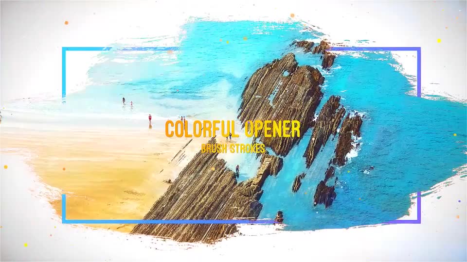 Colorful Brush Opener - Download Videohive 21831395