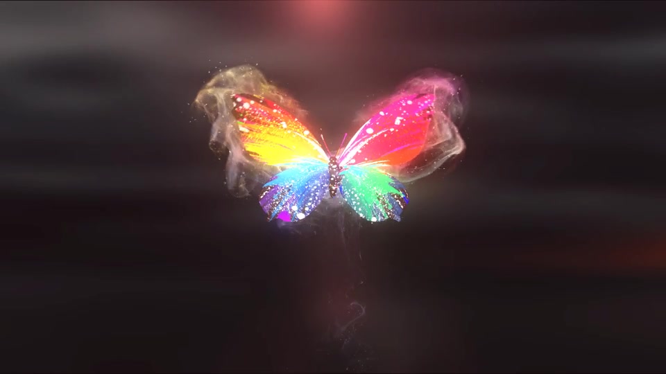 Colorful Butterfly Logo Reveal 4K Videohive 28927421 After Effects Image 2