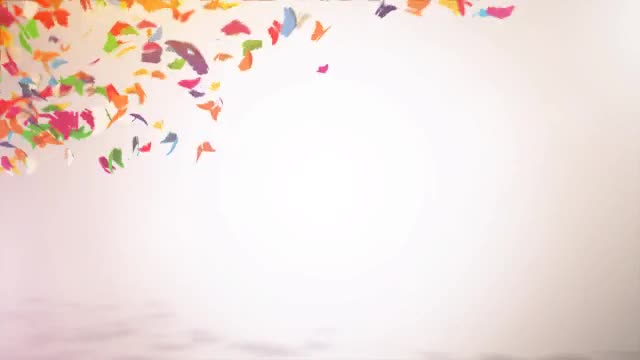 Colorful Butterfly Logo Reveal II Videohive 19773598 After Effects Image 1