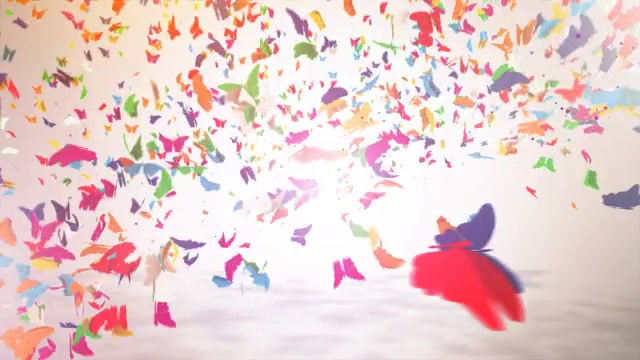 Colorful Butterfly Logo Reveal II Videohive 19773598 After Effects Image 2