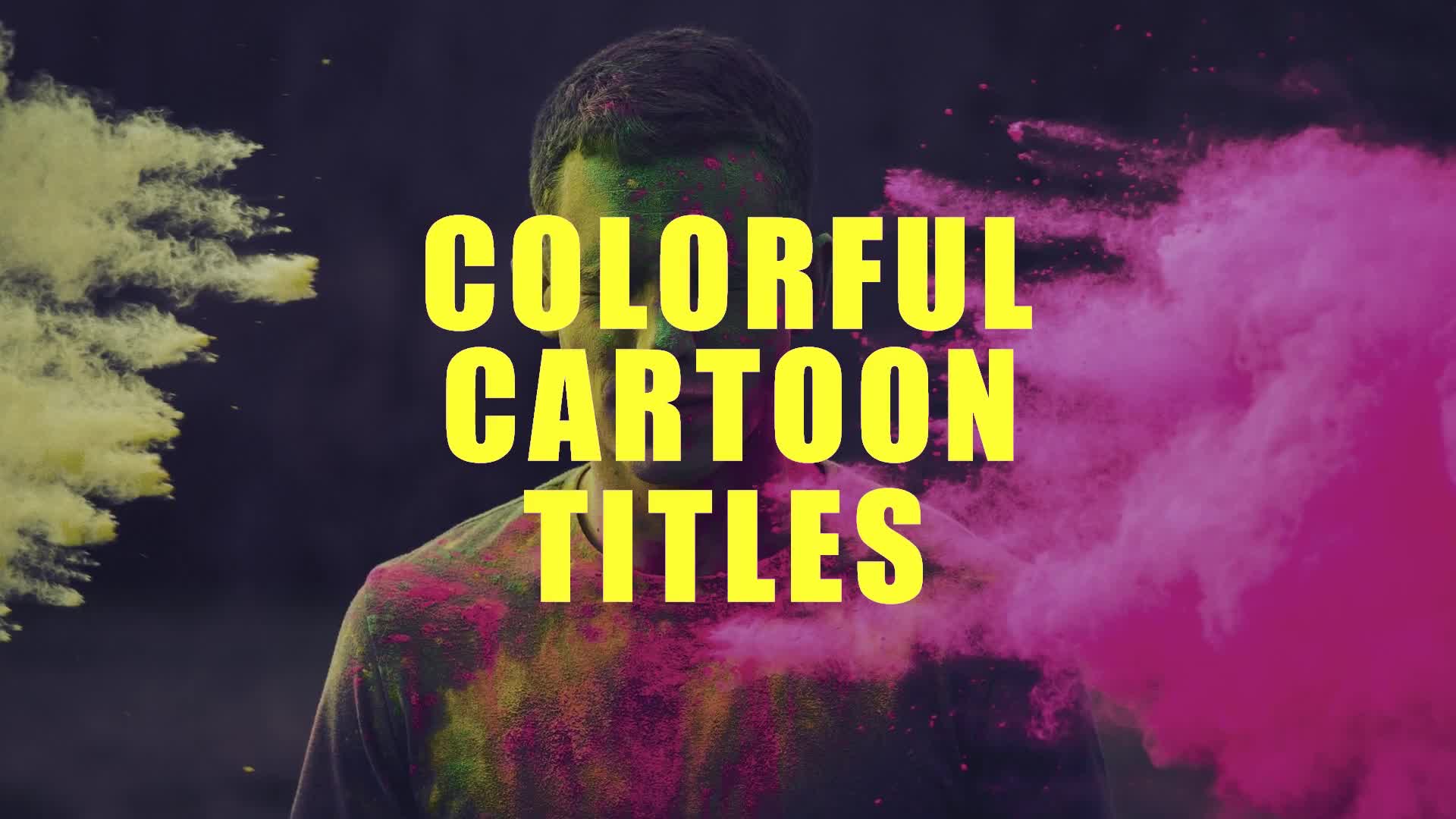 Colorful Cartoon Titles | Premiere Pro MOGRT Videohive 25793841 Premiere Pro Image 1