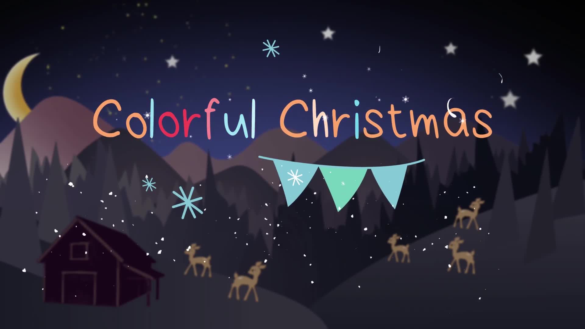 Colorful Christmas Titles | FCPX Videohive 35265145 Apple Motion Image 2