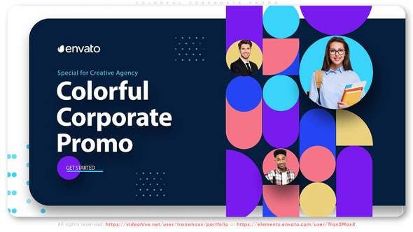 Colorful Corporate Promo - Videohive 33306240 Download