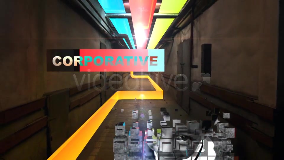 Colorful Corridor Opener - Download Videohive 752442