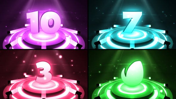 Colorful Countdown - Videohive 23993333 Download