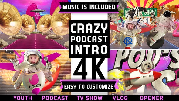 Colorful Crazy Show Intro - 36760022 Download Videohive