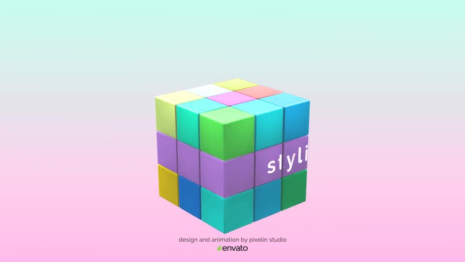 Colorful Cube Logo Videohive 28142877 After Effects Image 1