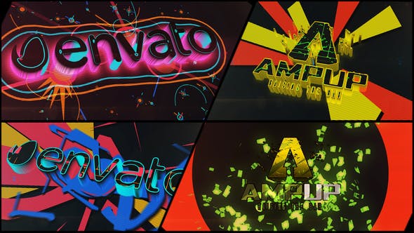 Colorful Dubstep Projection Logo - Download Videohive 22280835