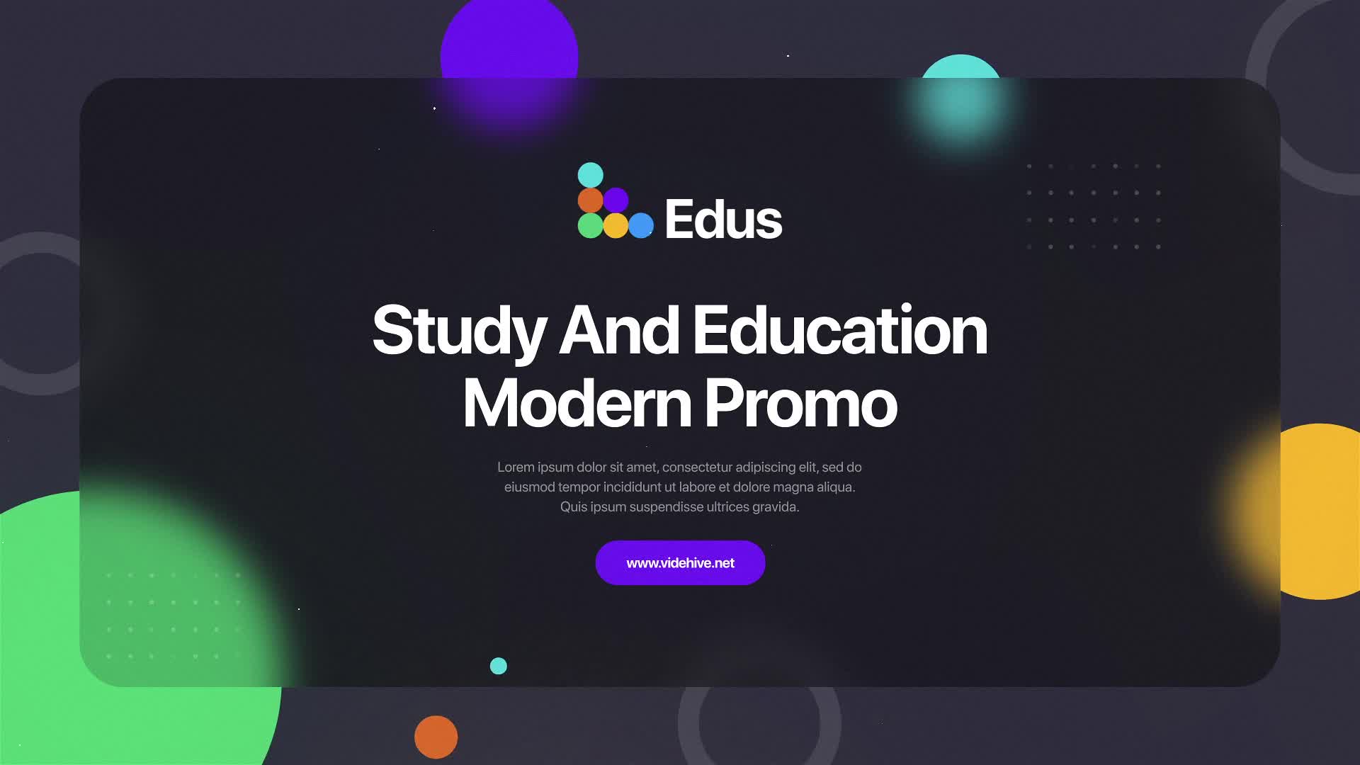 Colorful Education Promo Videohive 33316034 After Effects Image 1