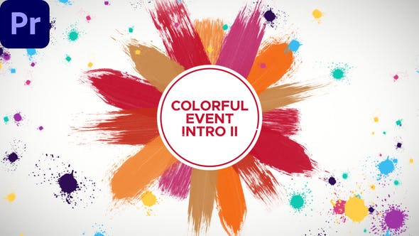Colorful Event Intro II | Premiere Pro - Download 37829966 Videohive