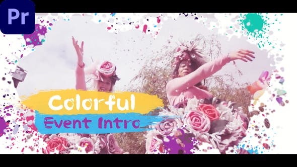 Colorful Event Intro | Premiere Pro - 37368757 Videohive Download