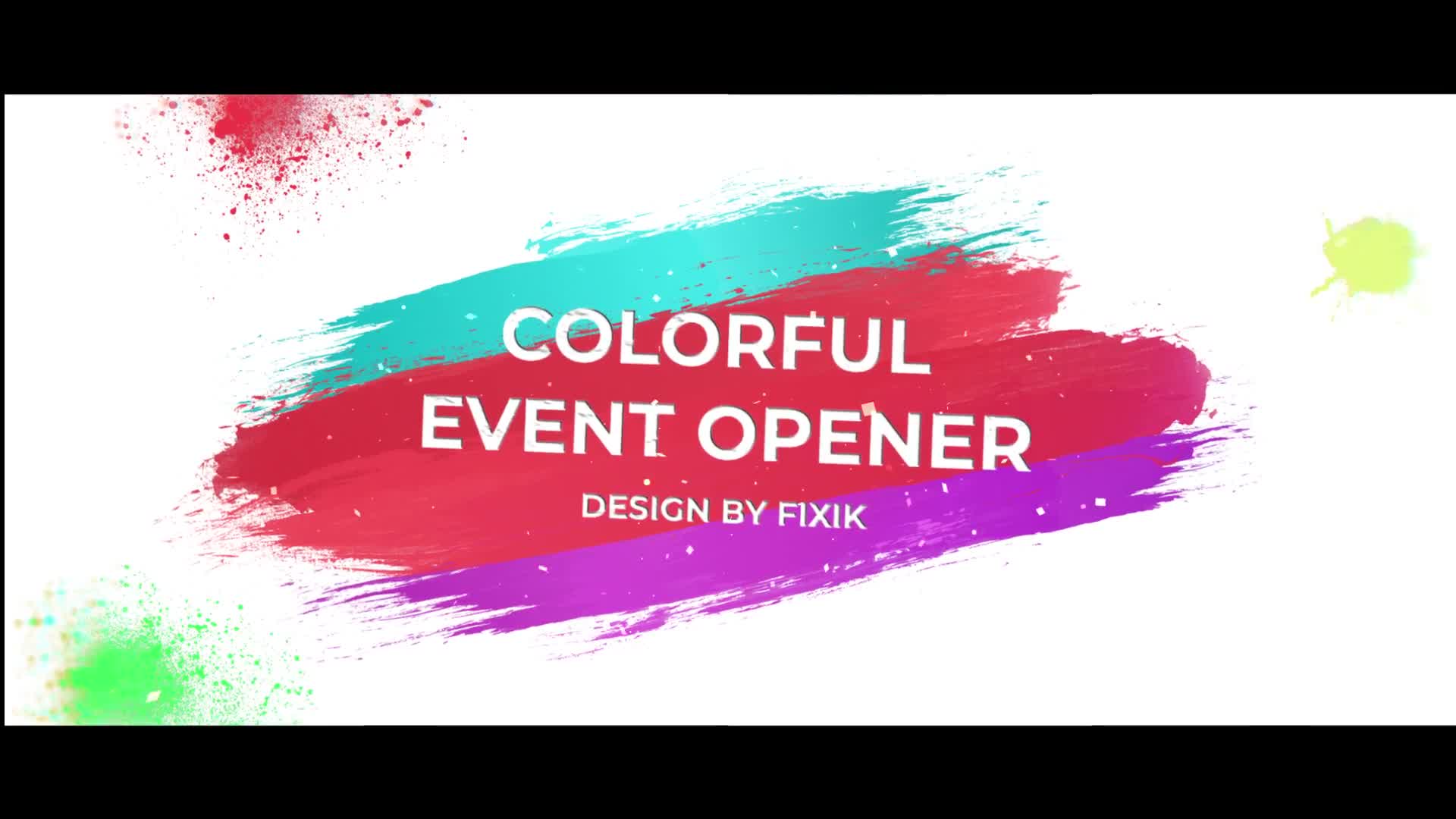 Colorful Event Opener | After Effects Template Videohive 23528113 After Effects Image 1
