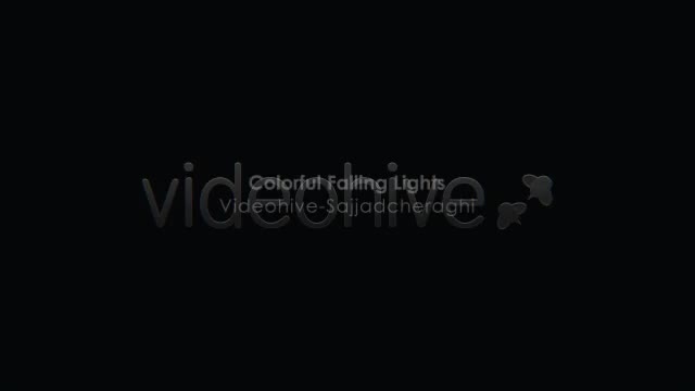 colorful falling lights - Download Videohive 3486686