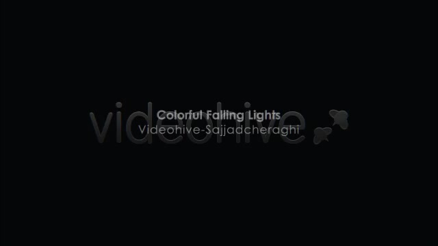 colorful falling lights - Download Videohive 3486686