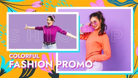 Colorful Fashion Promo - 34202672 Videohive Download