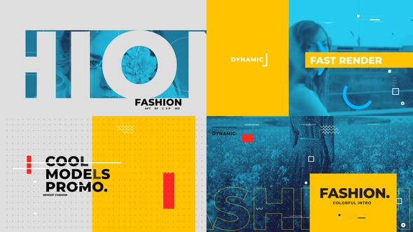 Colorful Fashion Style Opener - 33361267 Videohive Download