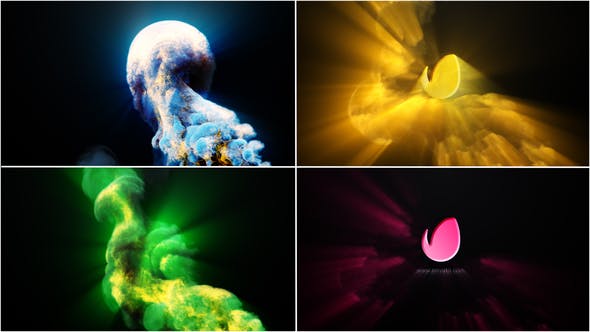 Colorful Fire Ray Logo - Videohive 22720970 Download