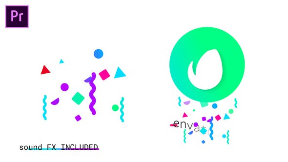 Colorful Geometric Logo | For Premiere Pro - Videohive 29410492 Download