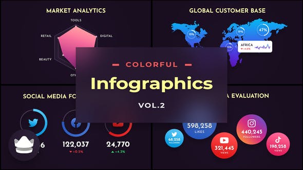 Colorful Infographics Vol.2 - 30993196 Download Videohive