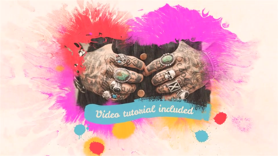 Colorful Ink Slideshow - Download Videohive 17094960