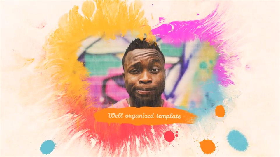 Colorful Ink Slideshow - Download Videohive 17094960