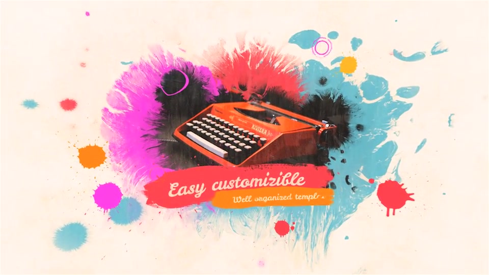 Colorful Ink Slideshow - Download Videohive 17094960