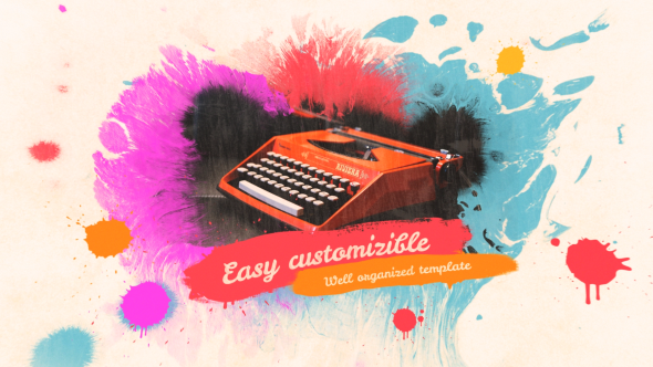 Colorful Ink Slideshow - Download Videohive 17094960