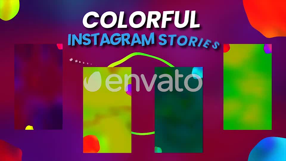 Colorful Instagram Stories Videohive 28334317 After Effects Image 1