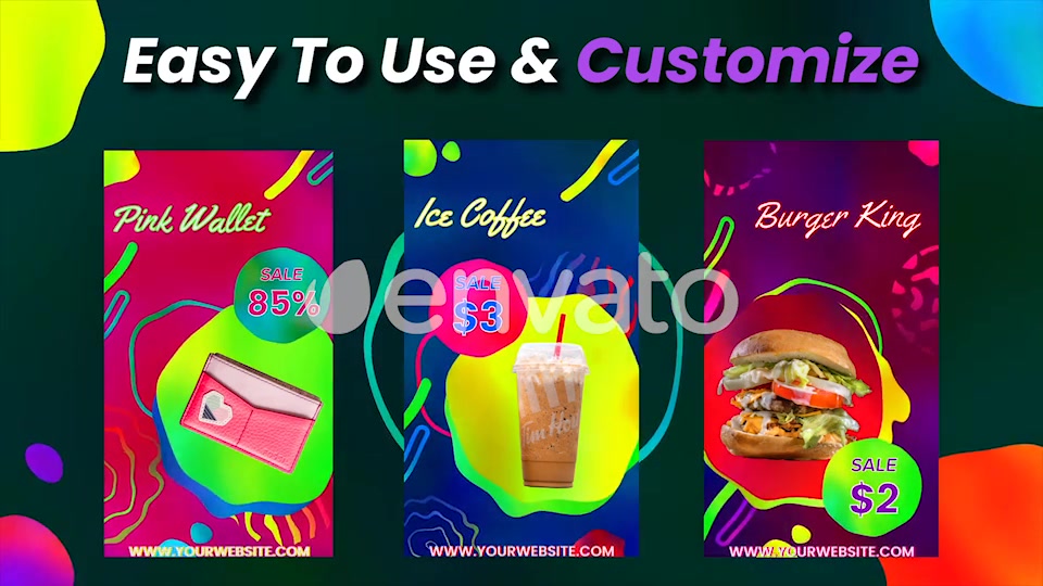 Colorful Instagram Stories Videohive 28334317 After Effects Image 7