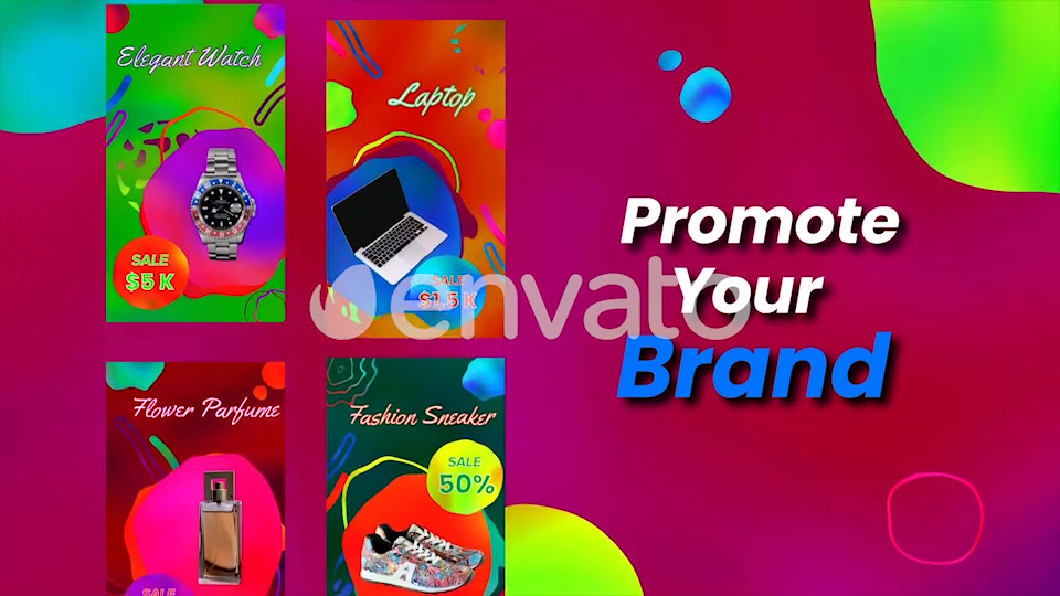Colorful Instagram Stories Videohive 28334317 After Effects Image 8