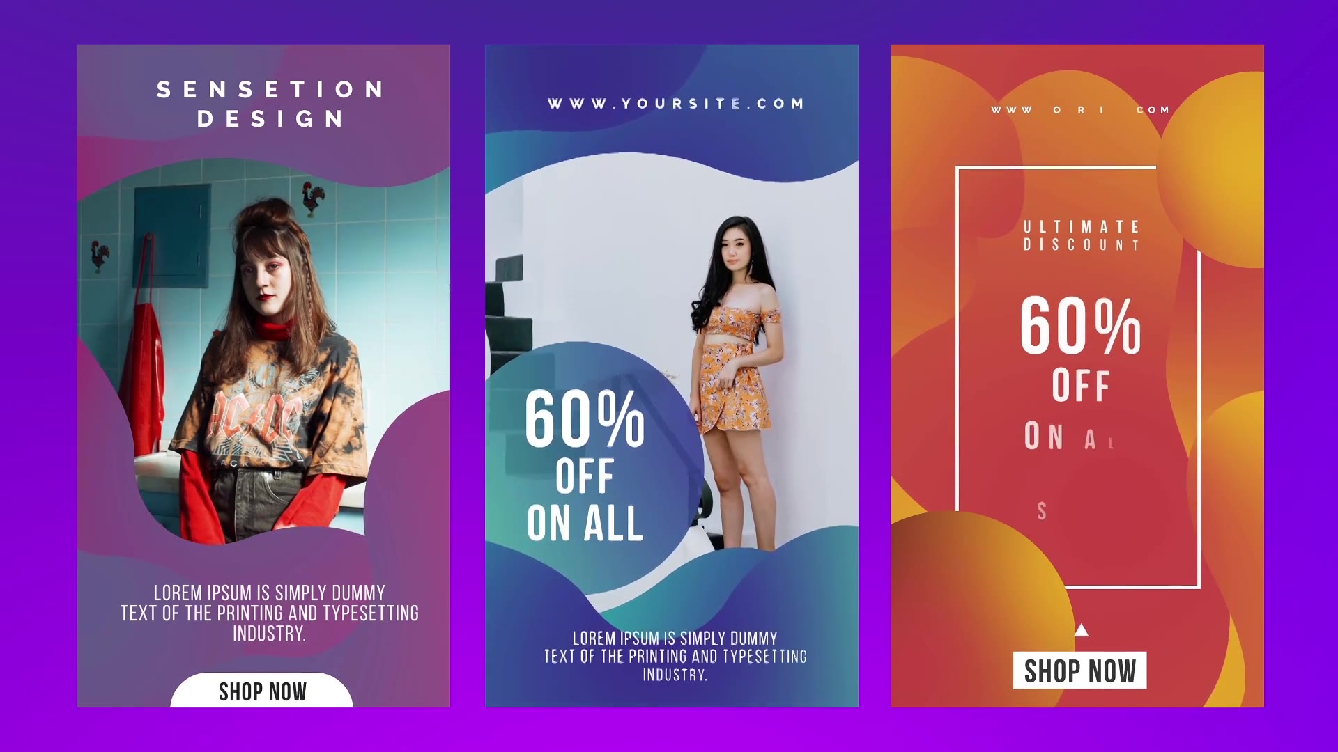 Colorful Intragram Stories Videohive 24942273 After Effects Image 7
