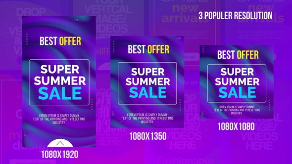 Colorful Intragram Stories - Videohive 24942273 Download